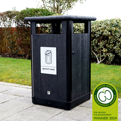 Origin™ Horizon 110 General Waste Recycling Bin Made from Recycled Materials